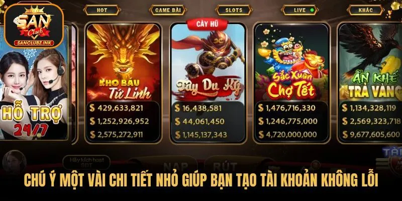 Chú ý một vài chi tiết nhỏ giúp bạn tạo tài khoản không lỗi